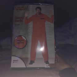 escaped convict jumpsuit costume