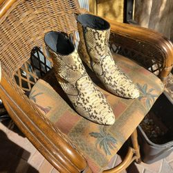 Python Ankle Boots- Mens