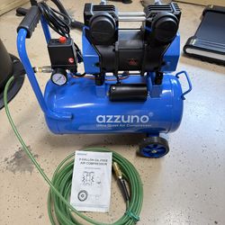 Azzuno ultra quiet 8 gal compressor