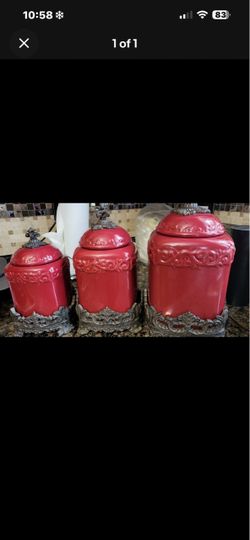 GG collection canister set of 3