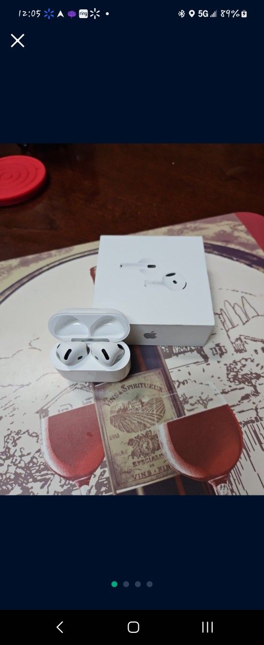 Air Pods Inbox Never Used For Sale $50 Firm Price 