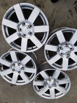 18" Factory Alloy jeep wheels