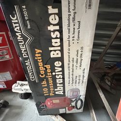 NEW 110 lb Abrasive Sandblaster – Pressure Pot