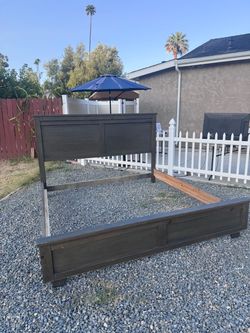 Ashley furniture king bed frame