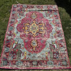 Pink Area Rug