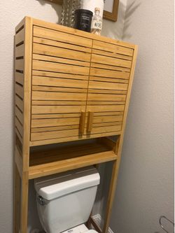 Over the toilet organizer