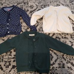 Baby Girl Cardigans Sweaters, 12-18 mo
