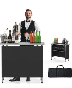 PORTABLE BAR TABLE