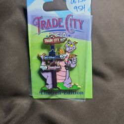Disney Trade City USA Figment LE Pin