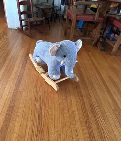 Kids Rocking Elephant