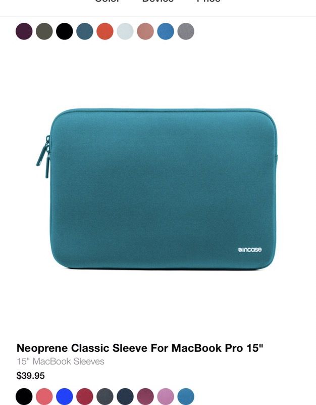 Macbook cases! New in box all colors 15 inch