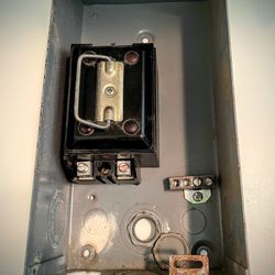 Fuse Box and Liquid Tight Flexible Nonmetallic Conduit