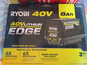 Ryobi 40 volt 8AH battery