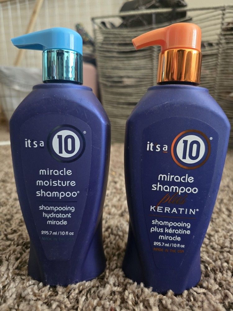 it's a 10 shampoo
