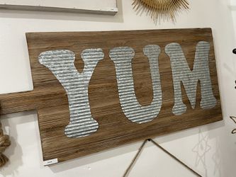 Wood sign