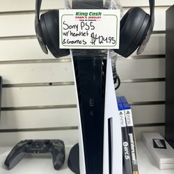 PS5 W/ Headset