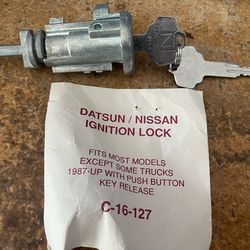 Nissan / Datsun / Subaru 1980s & 1990s Ignition Cylinder Locks - NEW , Asp 