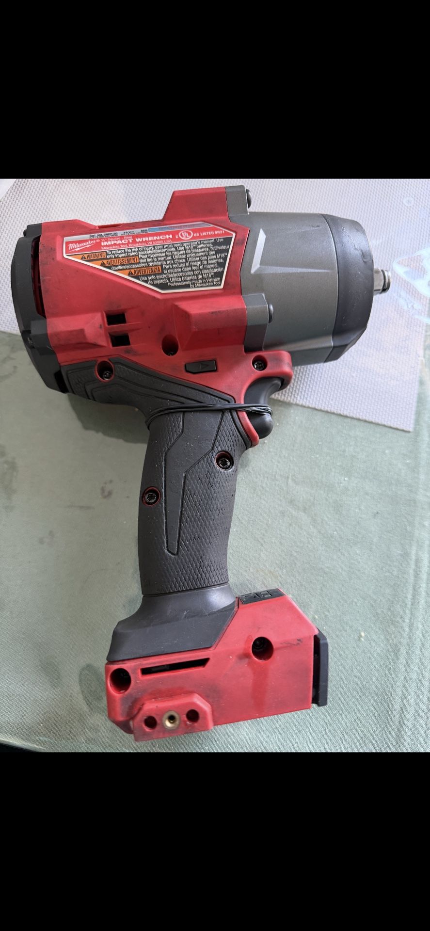 milwaukee high torque 1/2 impact