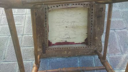 Grandmother's chairs.