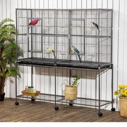 Double Wide Bird Cage