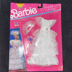 1991 Barbie Vintage Wedding Dress Bridal Collection