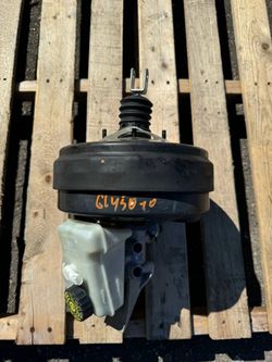 06-12 Mercedes GL450 Power Brake Booster Cylinder w/ Tank Bottle Reservoir