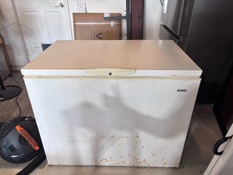 White Chest Freezer