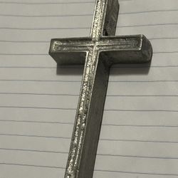 3.5" Pewter Cross