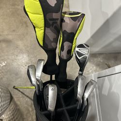 Full Set Men’s Clubs Top Flite Bag Included