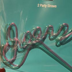 8 Packs Of Cheers Straws - 2 In Each Pack All For $4
