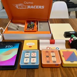 iPad 6th Gen + Osmo Genius and Hot Wheels MindRacers Bundle – Excellent Condition