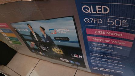 50" SAMSUNG TV QLED Q7FD