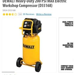 DeWalt Compressor