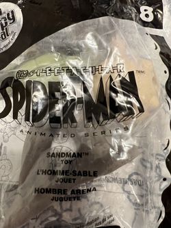MC Donald Happy Meal Toys Spider-Man Sandman