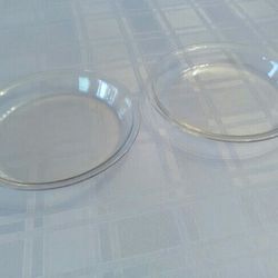 Pyrex pie plates