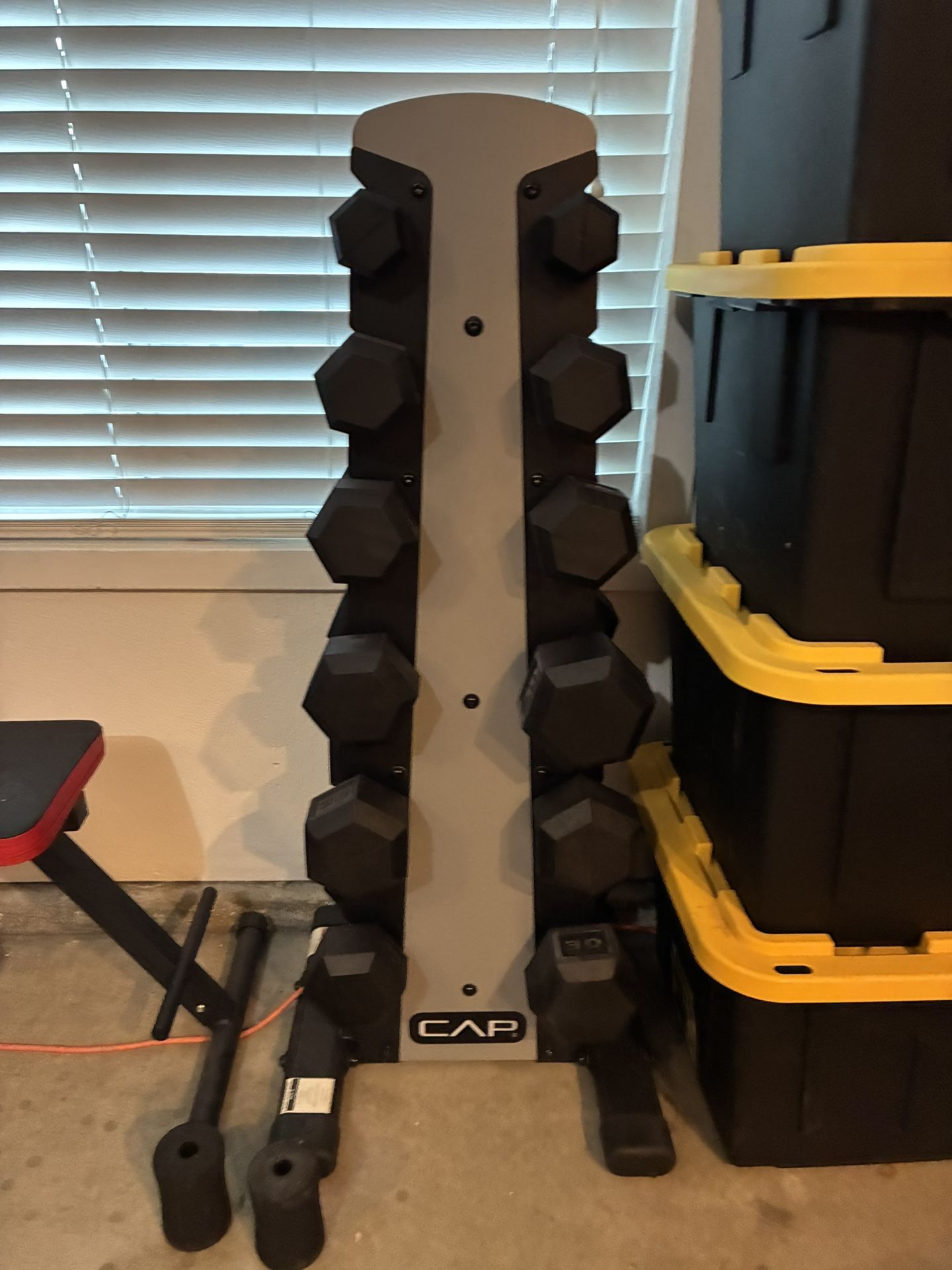 Dumbbell Set And Bench