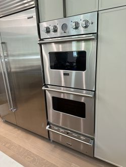 Viking Matching 27” Double Oven And Warming Drawer 