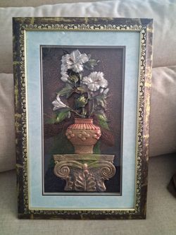 Beautiful flower frame