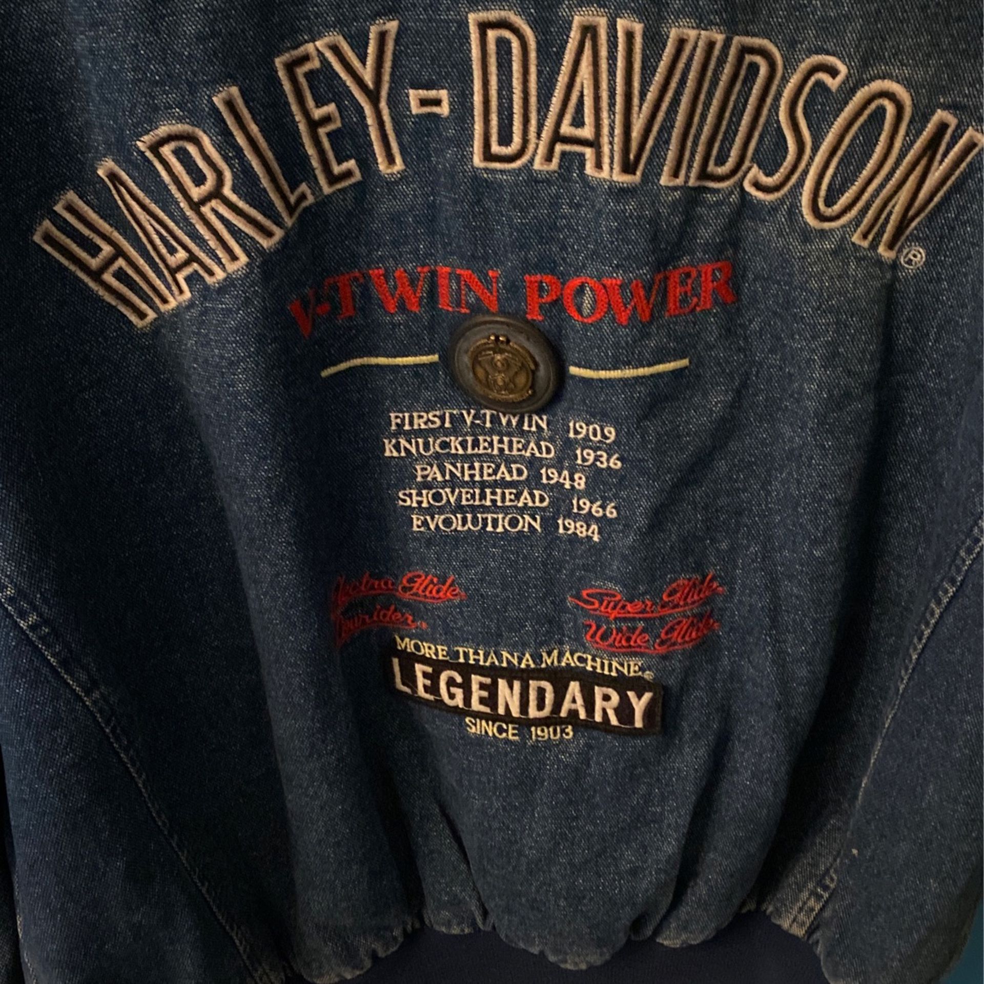 Harley Davidson Motorcycle Jacket - Large