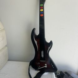 Psyclone Essentials Kingmaker Wireless Guitar PlayStation 2