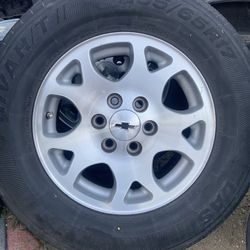 17” Silverado wheels