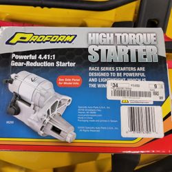 High Torque Mini Starter