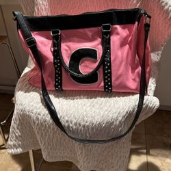 Justice “C” Initial Over Night Bag