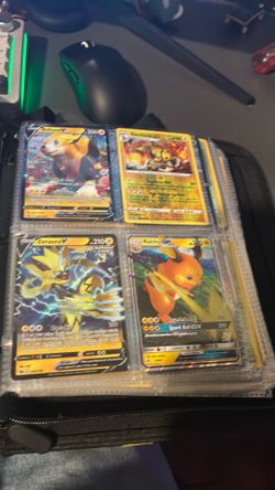 Pokémon cards come with binder