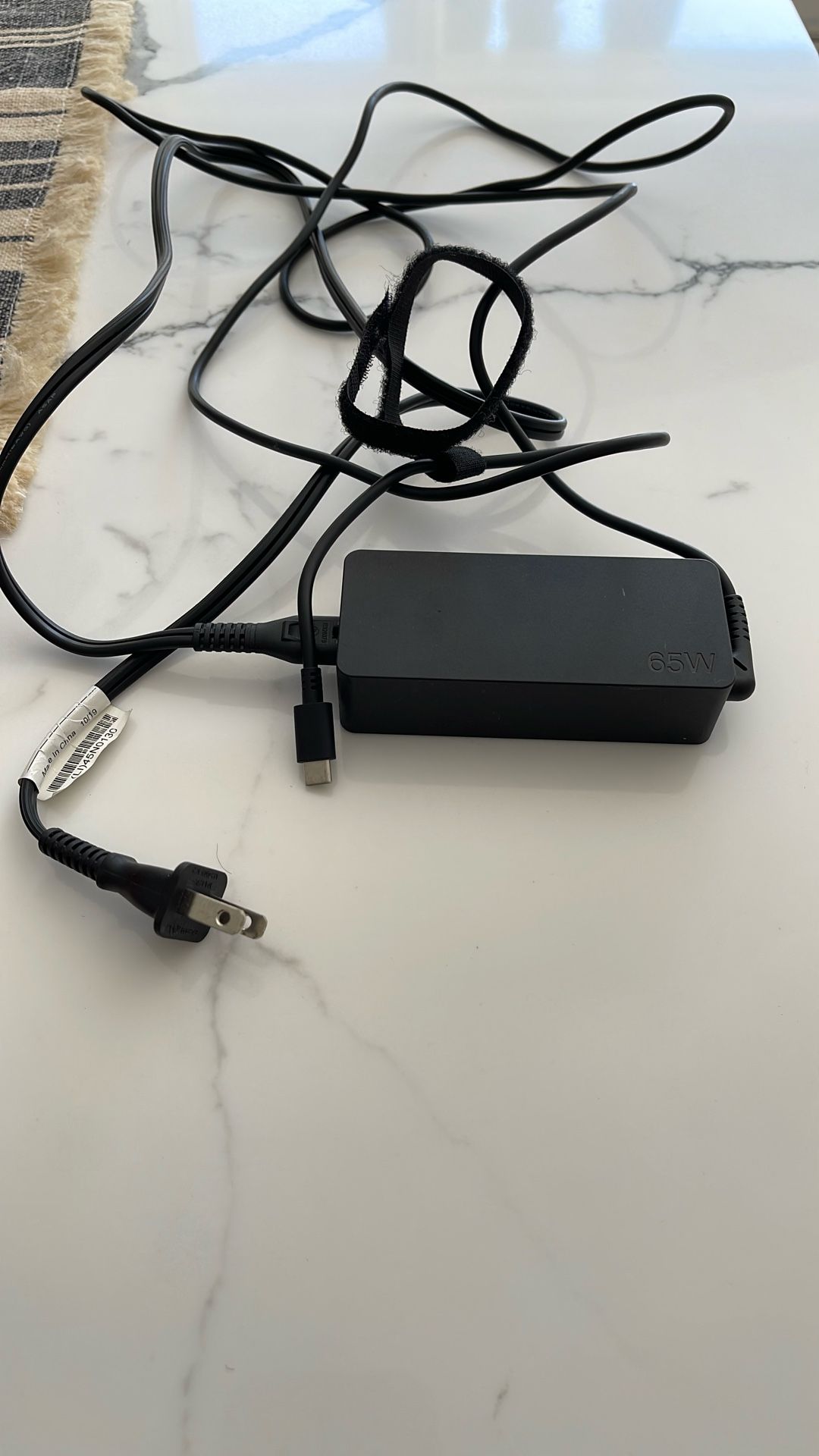 Lenovo 65W AC Adapter Type C Connector