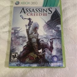 XBOX 360 UBISOFT Assassin’s Creed 3 Single & Multiplayer 
