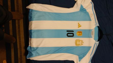 Argentina #10 Adidas Soccer Jersey