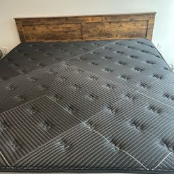 King Size Headboard/bed Frame. 