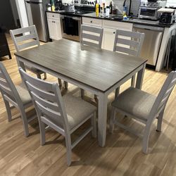 Table For 6 - Ashley Furniture Brand New 😍