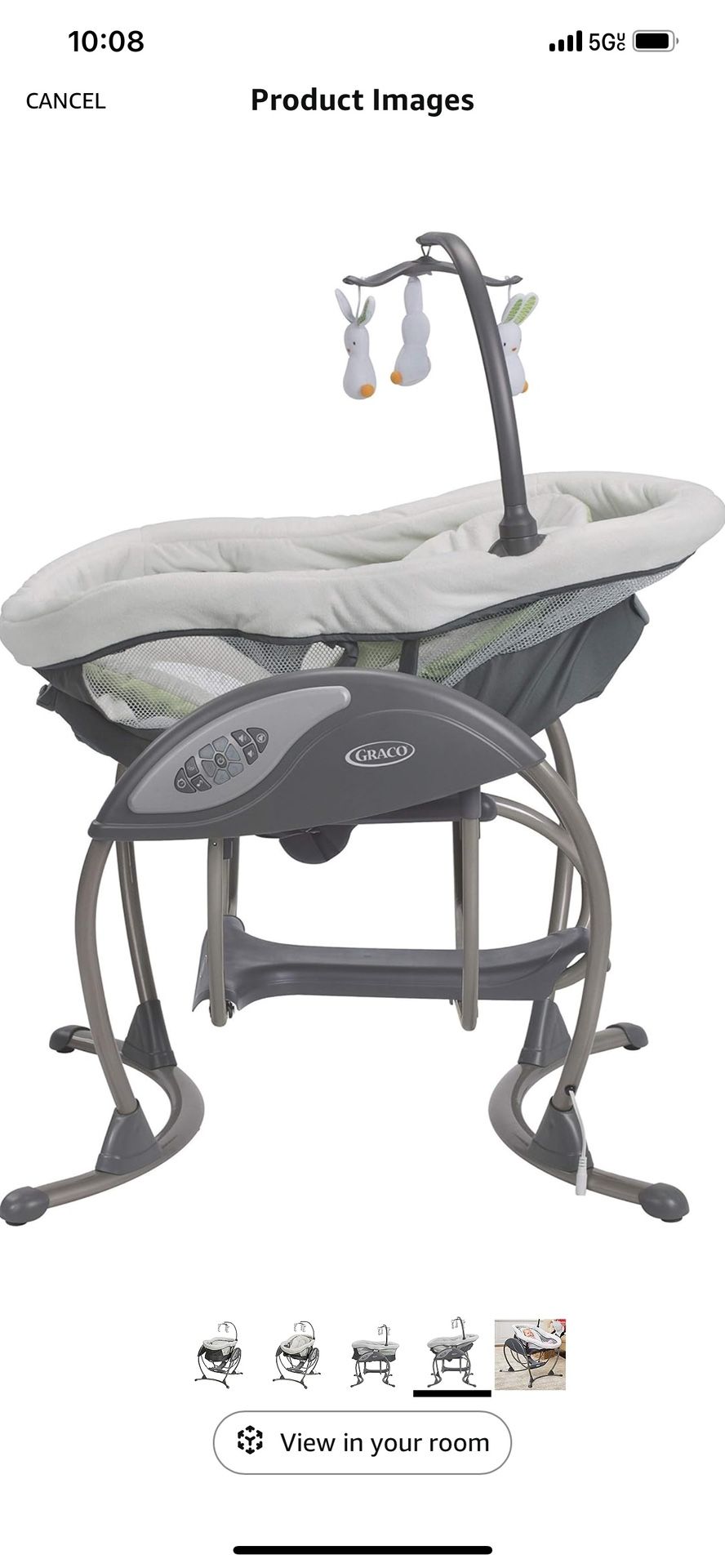 GRACO DuoGlider: Bassinet Swing/rocker